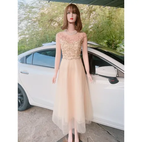 Đầm xoè dạ hội dự tiệc dáng dài  Hàng có sẵn giao ngay Đủ size Giá 550k, người ta đang bán hơn 1 triệu CHất liệu 4 lớp