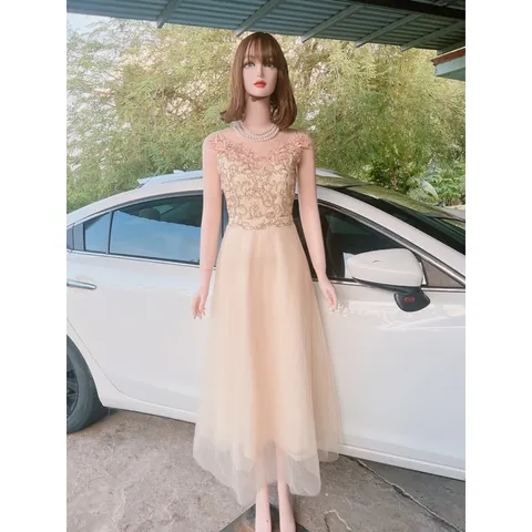 Đầm xoè dạ hội dự tiệc dáng dài  Hàng có sẵn giao ngay Đủ size Giá 550k, người ta đang bán hơn 1 triệu CHất liệu 4 lớp