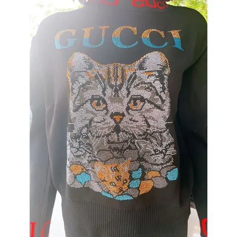 Bộ Áo Sweater Tay Dài đính đá + Quần Dài Phong Cách Hàn Quốc Thời Trang Giá 250k/ cả bộ Hàng có sẵn giao ngay Màu đen