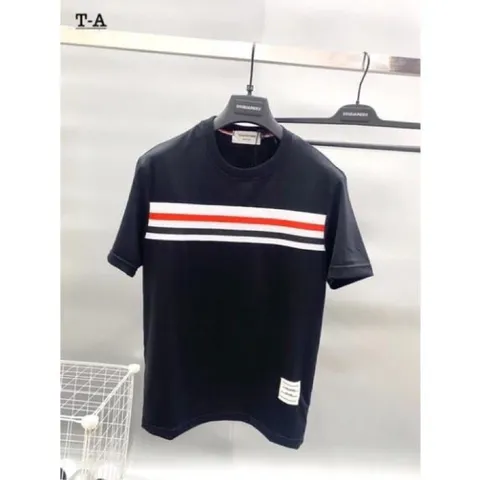 Áo thun tay lỡ kẻ sọc form rộng vải cotton co dãn, hàng Quảng Châu Giá 190k Hàng có sẵn giao ngay 3XL nam nữ đều mặc đẹp