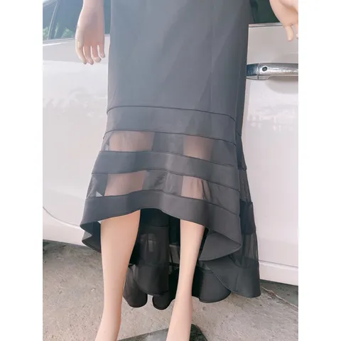Đầm maxi FashioN vnxk dư xịn, đuôi tôm siêu đẹp Hàng có sẵn giao ngay Giá 420k Form to, dưới 70kg mặc đẹp Màu đen