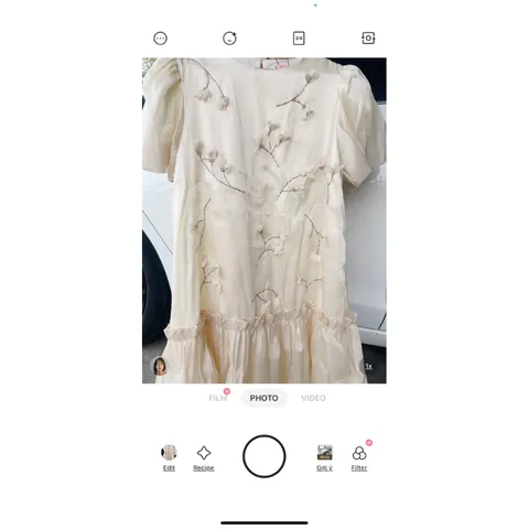VÁY BABYDOLL THIẾT KẾ HOA NỔI REN ĐẸP- ĐẦM CÔNG SỞ VÁY DỰ TIỆC CHẤT MỀM ĐẸP Giá 290k Hàng có sẵn giao ngay S Màu kem