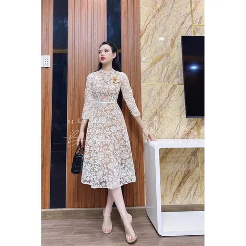 VÁY REN HAI LỚP TINH KHÔI 💝 => đi làm, đi chơi, dự tiệc ko mua e này thì mua e nào các chuỵyyy ơiiiii...