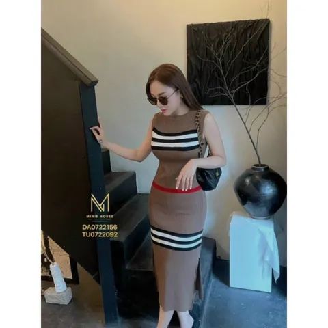 HÀNG NHẬP - ĐẦM BODY LEN DÁNG DÀI  📌 Chất liệu : Len dệt cao cấp  📌 Size : 45-60 kg