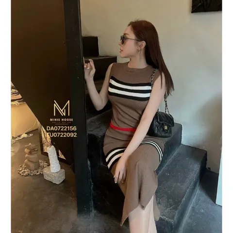 HÀNG NHẬP - ĐẦM BODY LEN DÁNG DÀI  📌 Chất liệu : Len dệt cao cấp  📌 Size : 45-60 kg