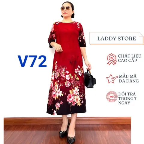 đầm von suông cao cấp. chất vải von mền mịn. co giản nhẹ. hai lớp. đi choi .đi tiệc sang. kiểu dài.....