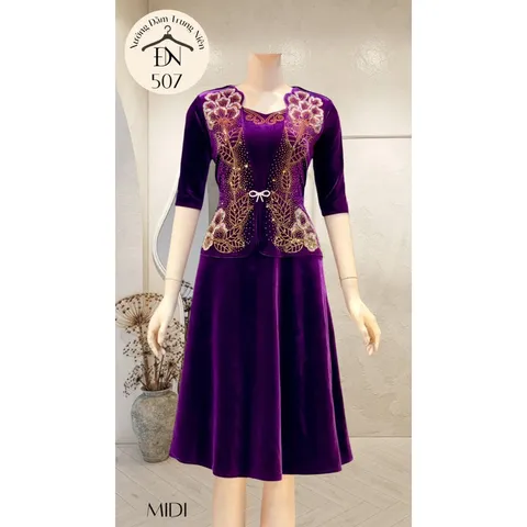 M507 Nhung vét đính đá cao cấp  Giá 380k  free size 70kg Hàng có sẵn giao ngay Hàng đường may đẹp, kỹ, đúng mô tả