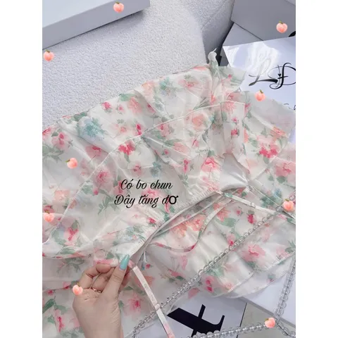 Đầm suông hoa tầng Trong trẻo xinh xẻo nhẹ nhàng trong 1 chiếc voáy nàng thơ 🎶🎶 Form xinh khỏi bàn nha  Ko kén dáng