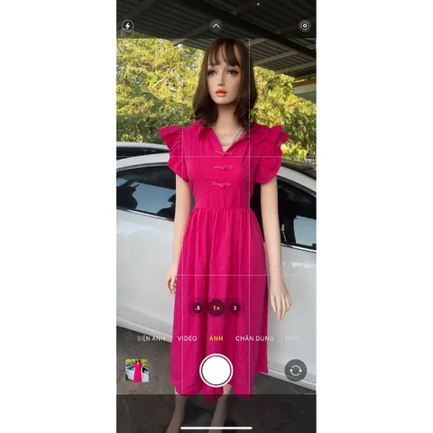 Đầm  Phong Cách Pháp Cổ Điển  Hàng đẹp cao cấp Phía sau dây kéo kèo dây buộc eo Giá 299k Hàng có sẵn giao ngay