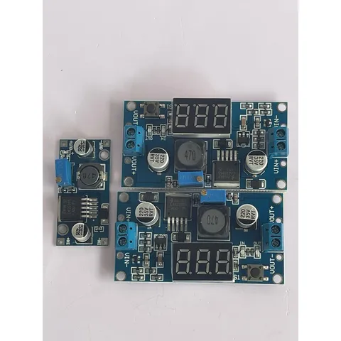 Mạch nguồn giảm áp, hạ áp LM2596 có led hiển thị, Vào 4-35VDC Ra 1-30VDC (14)