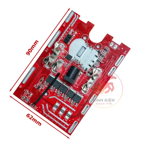 Mạch Bảo Vệ Pin 18650 Makita 5S 21V Có Cân Bằng – 5 MOSFET Chịu Tải Cao, BMS Pin Máy Khoan 18V (024)