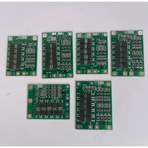 Mạch BMS 3S/4S 40A 60A Có Cân Bằng Cho Pin Li-ion 18650 (07)
