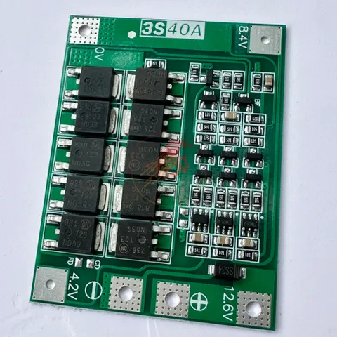 Mạch BMS 3S/4S 40A 60A Có Cân Bằng Cho Pin Li-ion 18650 (07)