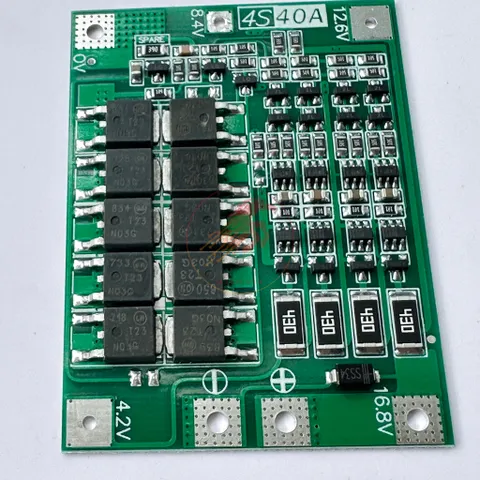Mạch BMS 3S/4S 40A 60A Có Cân Bằng Cho Pin Li-ion 18650 (07)