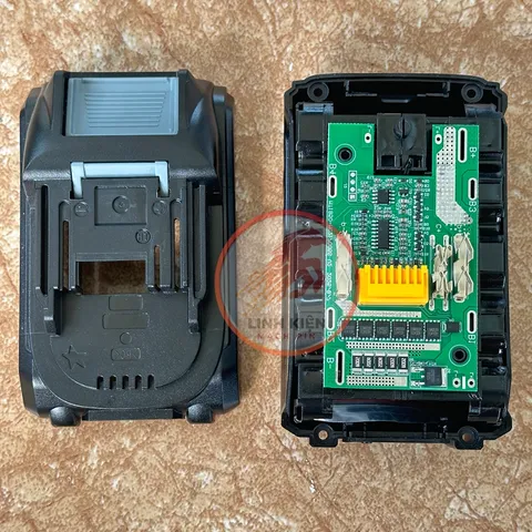 Vỏ Makita 10 Cell Pin 21700 + Bo Mạch Bảo Vệ 5S 21V – Bo đèn 19V, full phụ kiện cao cấp, dễ lắp ráp (032)