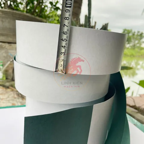 Giấy Dán Cách Điện Pin Có Keo 1 Mặt, Khổ 65mm-140mm Bán Theo Kg