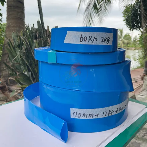 Màng Co Nhiệt PVC Bọc Pin 30-140mm, Cách Điện Pin 18650 21700, Dài 10 Mét