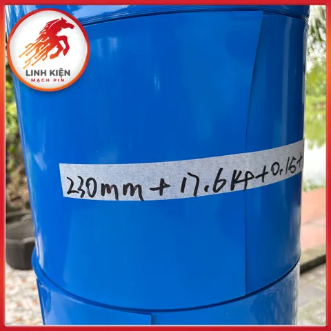 Ống Co Nhiệt PVC Bọc Pin Lithium – Cách Điện Chống Sốc, Khổ 150–350mm, Dài 1 Mét