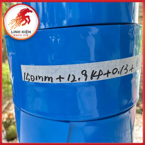 Ống Co Nhiệt PVC Bọc Pin Lithium – Cách Điện Chống Sốc, Khổ 150–350mm, Dài 1 Mét
