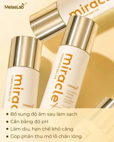Miracle Toner Phỉ Bạc Hà Melaslab