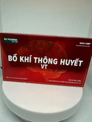BỔ KHÍ THÔNG HUYẾT – VT