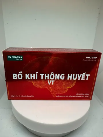 BỔ KHÍ THÔNG HUYẾT – VT