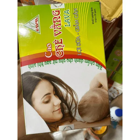 cao chè vằng lợi sữa giảm cân dành cho phụ nữ sau sinh gói min tui