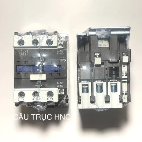 ✅ Khởi động từ 3P CJX2, Coil 36V, 220V dòng 40A, 50A, 65A, CJX2 4011, 5011, 6511, 8011, 9511