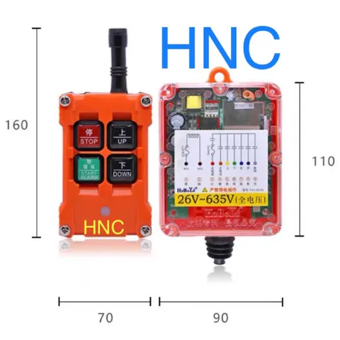 ✅ Bộ điều khiển từ xa F21-2SL - 12V, 24V, dùng cho ben nâng, bửng nâng, sàn nâng