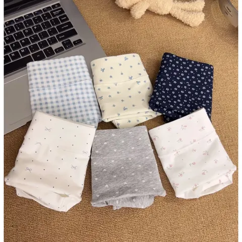 Quần boxer nữ hoa nhí cotton nguyên chất thân thiện với làn da (Tăng Size nếu V3 và hông to)