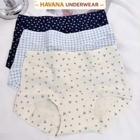 Quần boxer nữ hoa nhí cotton nguyên chất thân thiện với làn da (Tăng Size nếu V3 và hông to)