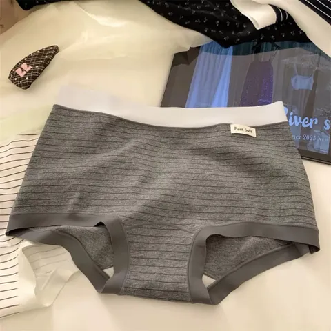 Quần boxer nữ kẻ sọc Pure Soft thoáng khí & co dãn 4 chiều