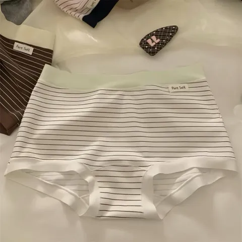 Quần boxer nữ kẻ sọc Pure Soft thoáng khí & co dãn 4 chiều