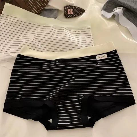 Quần boxer nữ kẻ sọc Pure Soft thoáng khí & co dãn 4 chiều