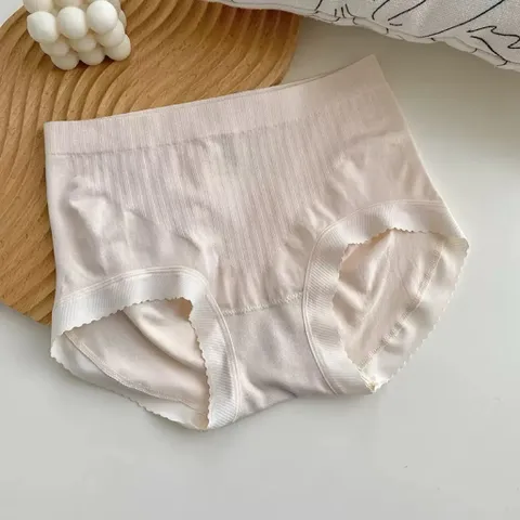Quần lót nữ kháng khuẩn không đường may và thoáng khí, đáy quần làm bằng cotton nguyên chất thân thiện với làn da