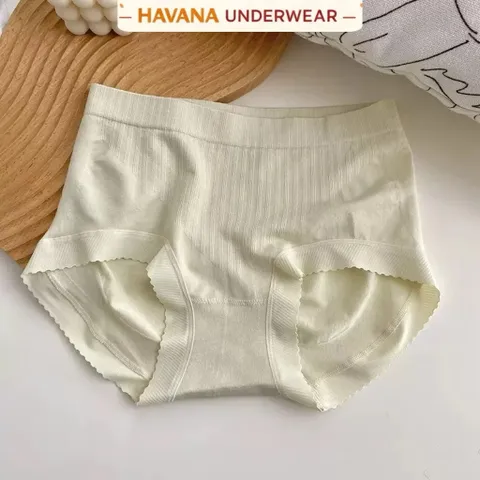 Quần lót nữ kháng khuẩn không đường may và thoáng khí, đáy quần làm bằng cotton nguyên chất thân thiện với làn da