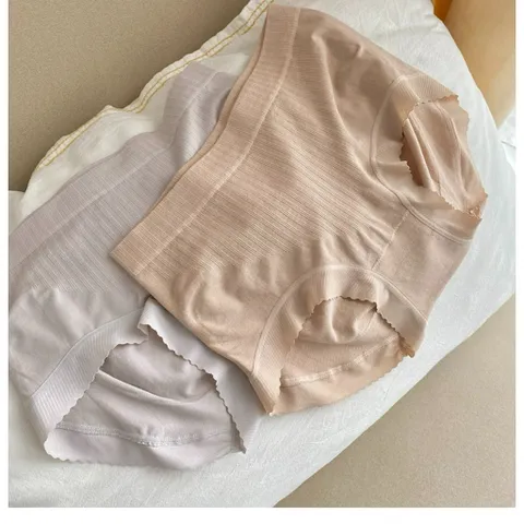 Quần lót nữ kháng khuẩn không đường may và thoáng khí, đáy quần làm bằng cotton nguyên chất thân thiện với làn da