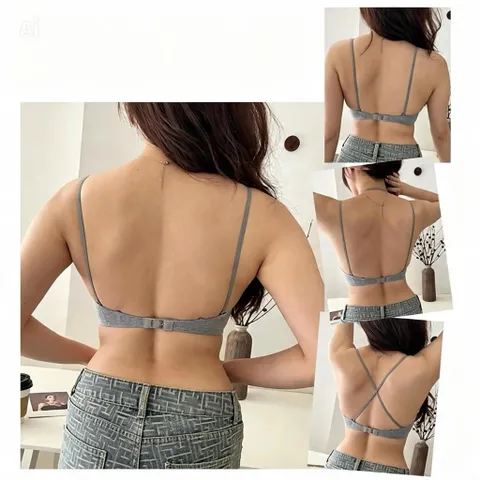 Áo Bra su đúc không gọng dây mảnh đa năng mặc 3 kiểu, mềm mịn & thoáng khí