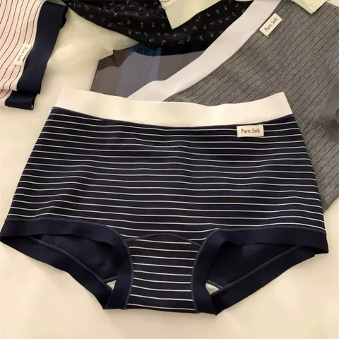 Quần boxer nữ kẻ sọc Pure Soft thoáng khí & co dãn 4 chiều