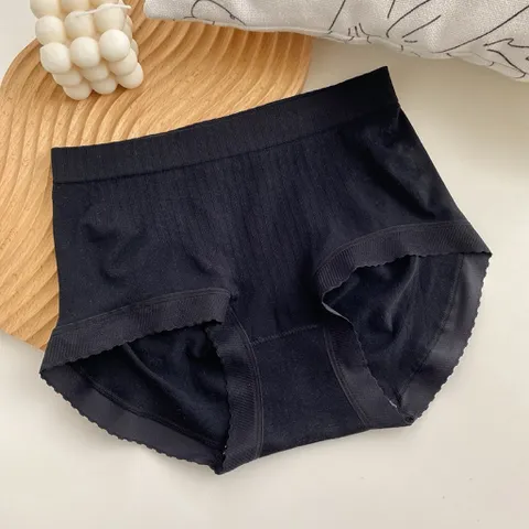 Quần lót nữ kháng khuẩn không đường may và thoáng khí, đáy quần làm bằng cotton nguyên chất thân thiện với làn da
