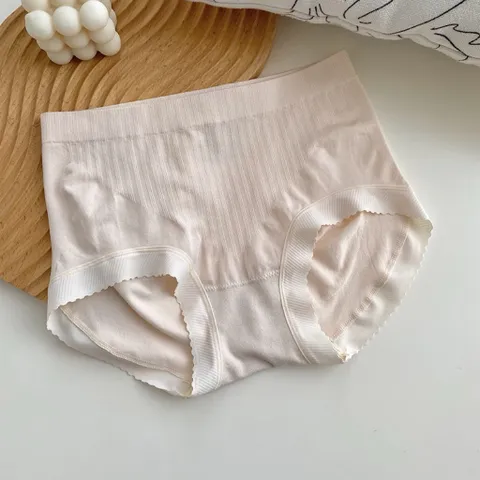 Quần lót nữ kháng khuẩn không đường may và thoáng khí, đáy quần làm bằng cotton nguyên chất thân thiện với làn da