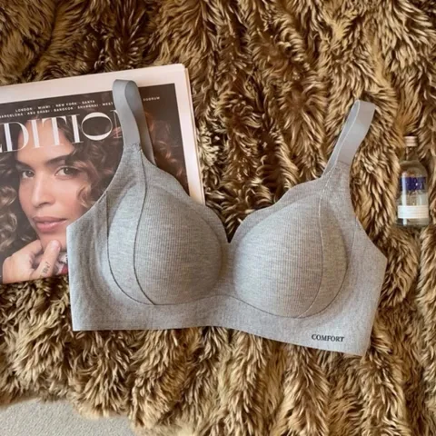 Áo bra Comfort không gọng mặc thoải mái dễ chịu và che mỡ lưng dày 0.8 cm (Lấy lùi size)