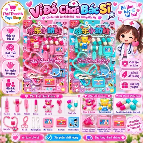 Vỉ Bác sĩ Happy Bear