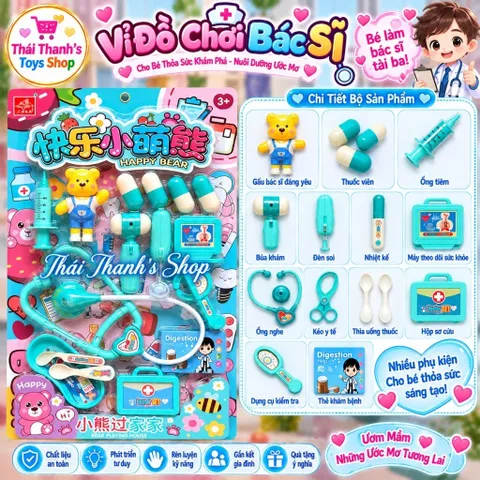 Vỉ Bác sĩ Happy Bear