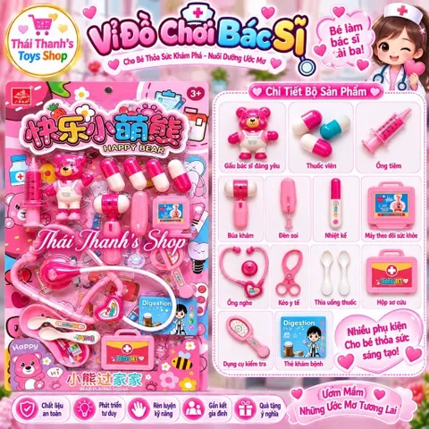 Vỉ Bác sĩ Happy Bear
