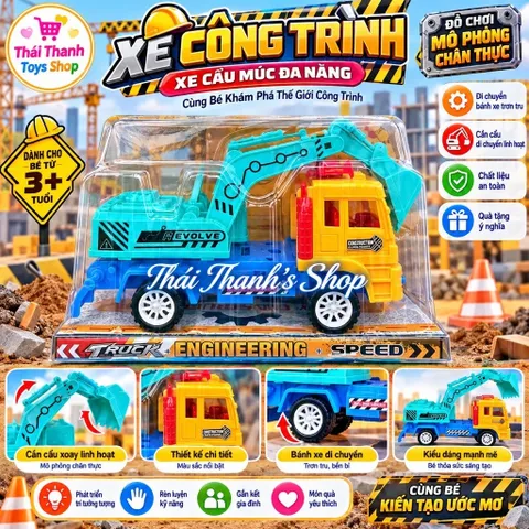 Đồ chơi nhựa Xe Múc size to