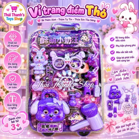 Vỉ trang điểm Thỏ tím