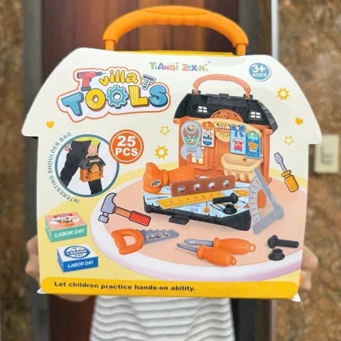 Đồ chơi nhựa Vali sửa chữa an toàn cho trẻ em