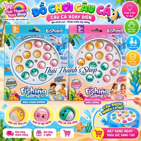 Đồ chơi điện câu cá vui nhộn an toàn cho trẻ em