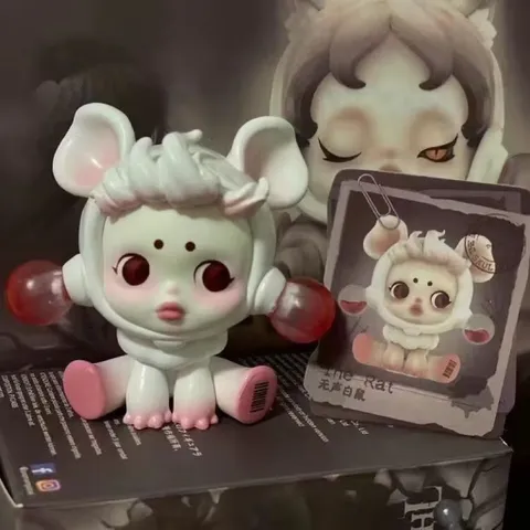 Skull Panda mô hình chính hãng của Pop Mart-Hàng đã bóc hộp- không hộp